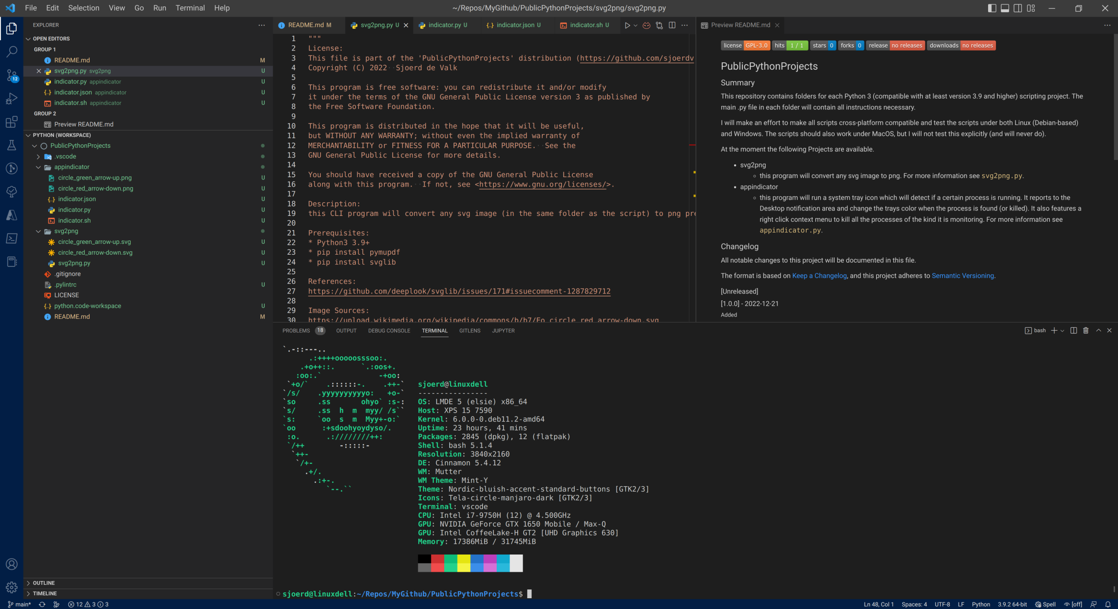 PublicPythonProjects